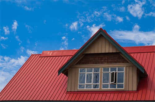 Metal Roof With Dormer