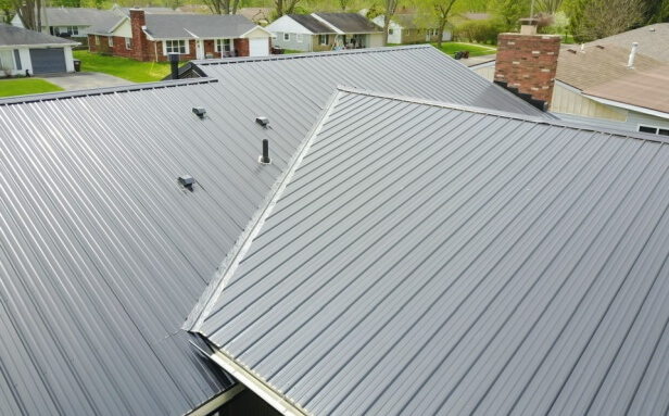 Metal roof repairs Dayton Ohio - standing seam metal roof repair