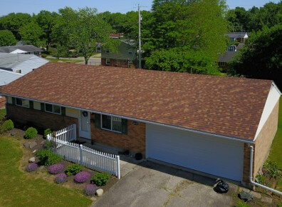 Shingle roof repair Dayton Ohio - asphalt shingle repair