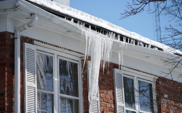 Gutters and ice damming prevention Dayton Ohio