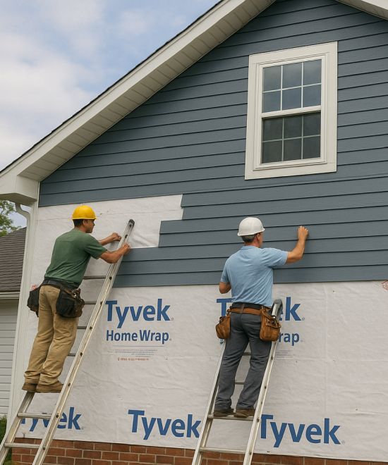 James Hardie siding installation Dayton Ohio - fiber cement siding